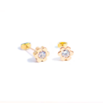 Flor Bisel oro 18K - Imagen 3
