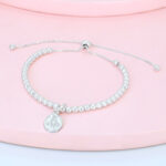 pulsera anika virgen de la medalla milagrosa plata