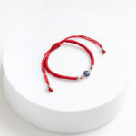 Pulsera protectora lucy blue plata