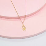 Set Niña colegiala oro 18k