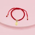 Pulsera protectora Virgen de Guadalupe Oro
