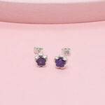 Arete Flor Trixy plata