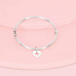 Bangle Circle star plata