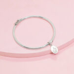 Bangle Virgen del Carmen plata