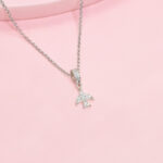 Set Mini charm palomita plata