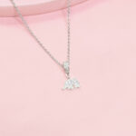 Set Mini charm elefantito plata