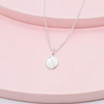 Set Virgen rezando Plata