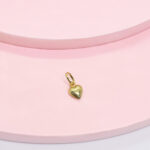 Dije Corazón bombeado Ple