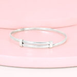 Puñera regulable plata