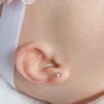 Chispa redonda oro 18K - Imagen 2
