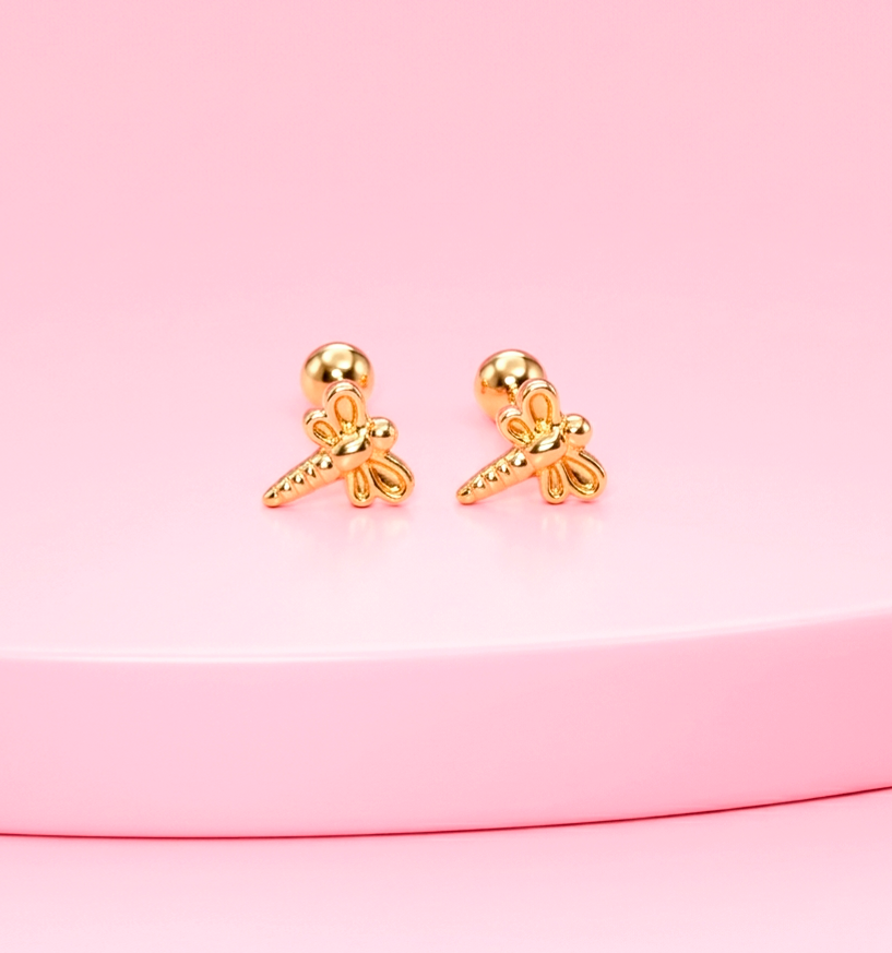 libelula1024 2 libélula oro 18K - Imagen 1